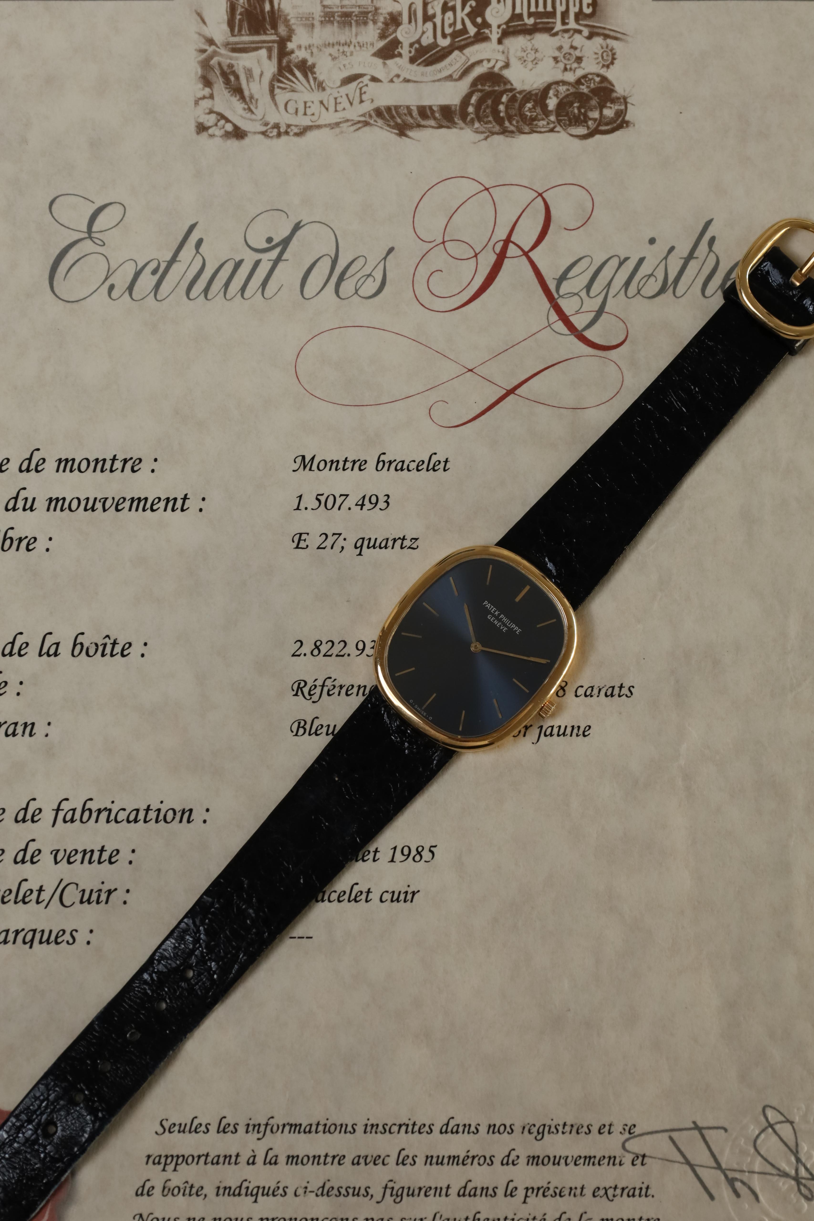 Patek Philippe Ellipse D'or