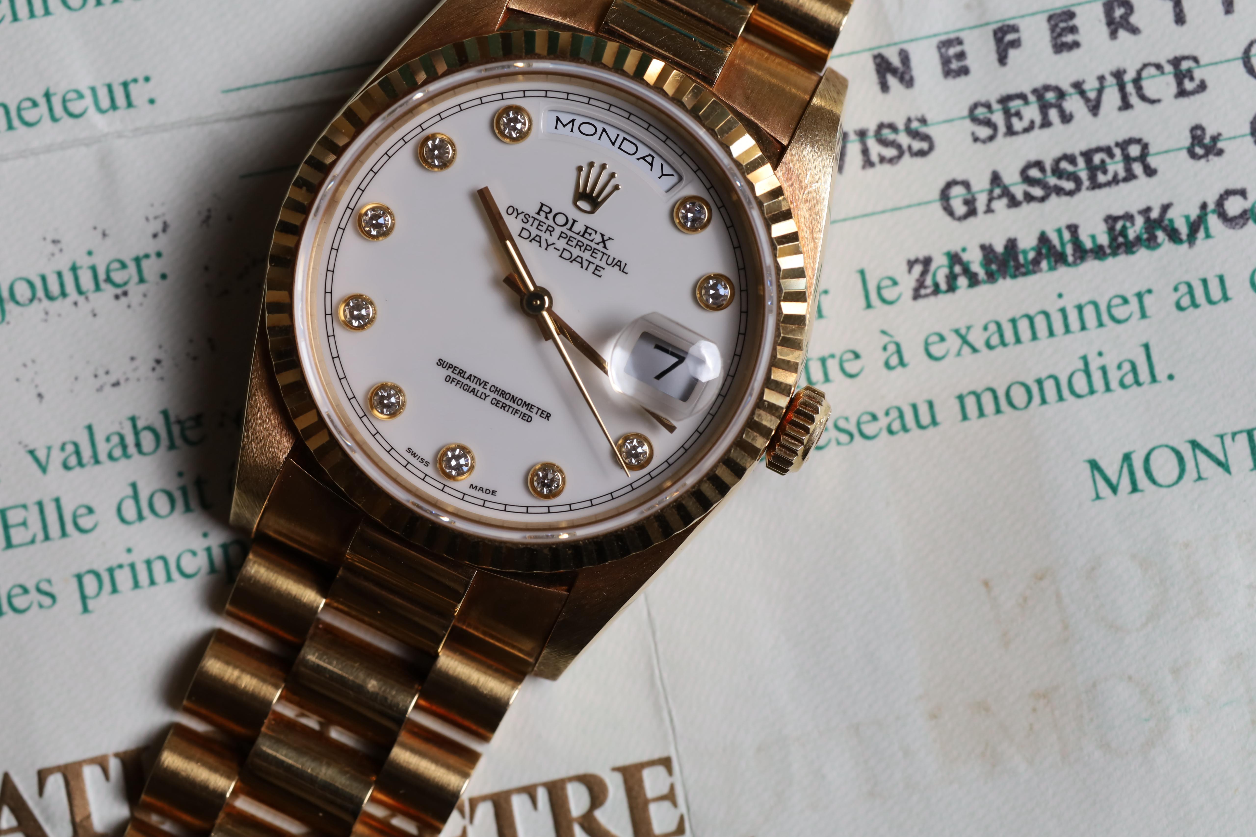 Rolex Day-Date Patina ''Pinball''