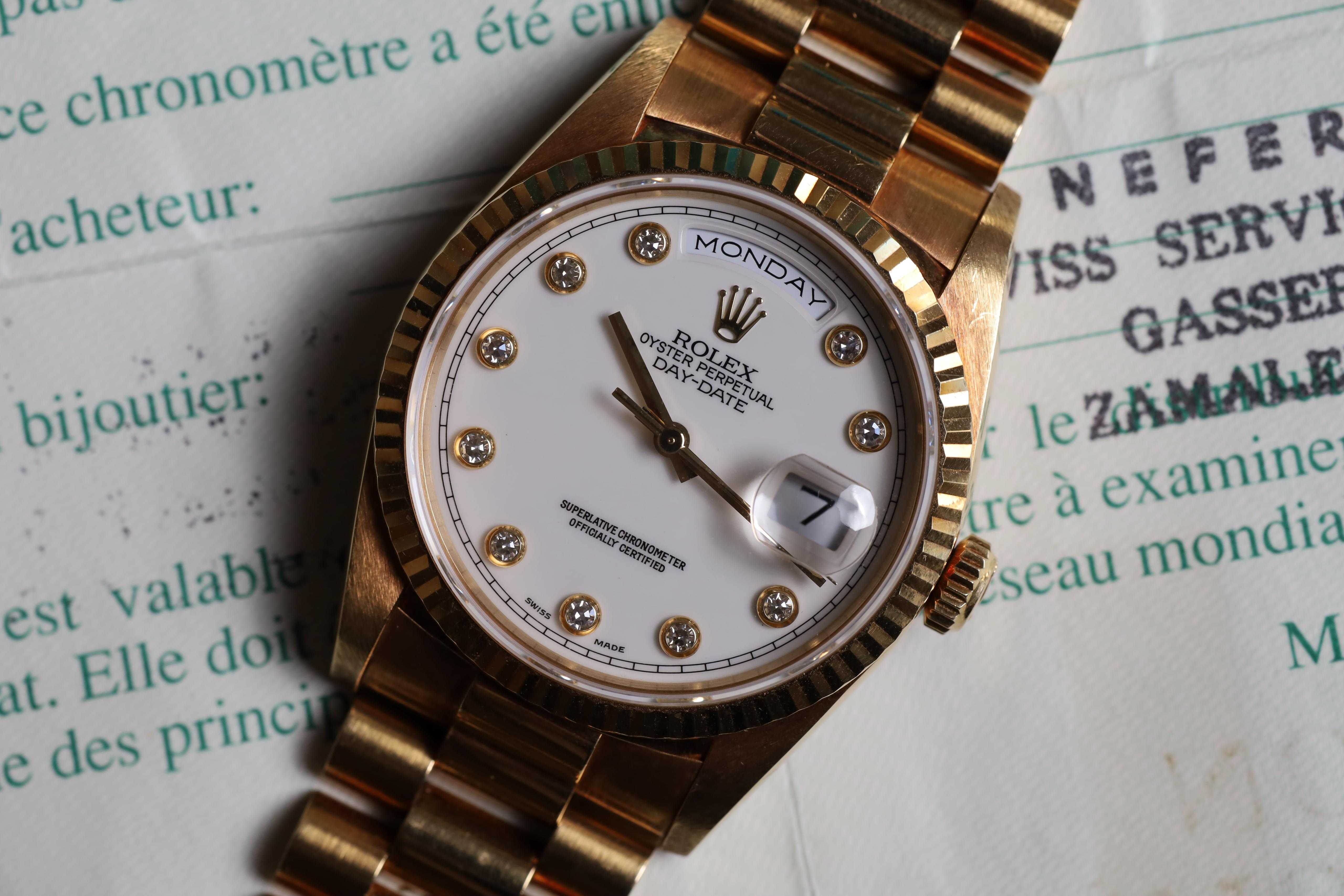 Rolex Day-Date Patina ''Pinball''