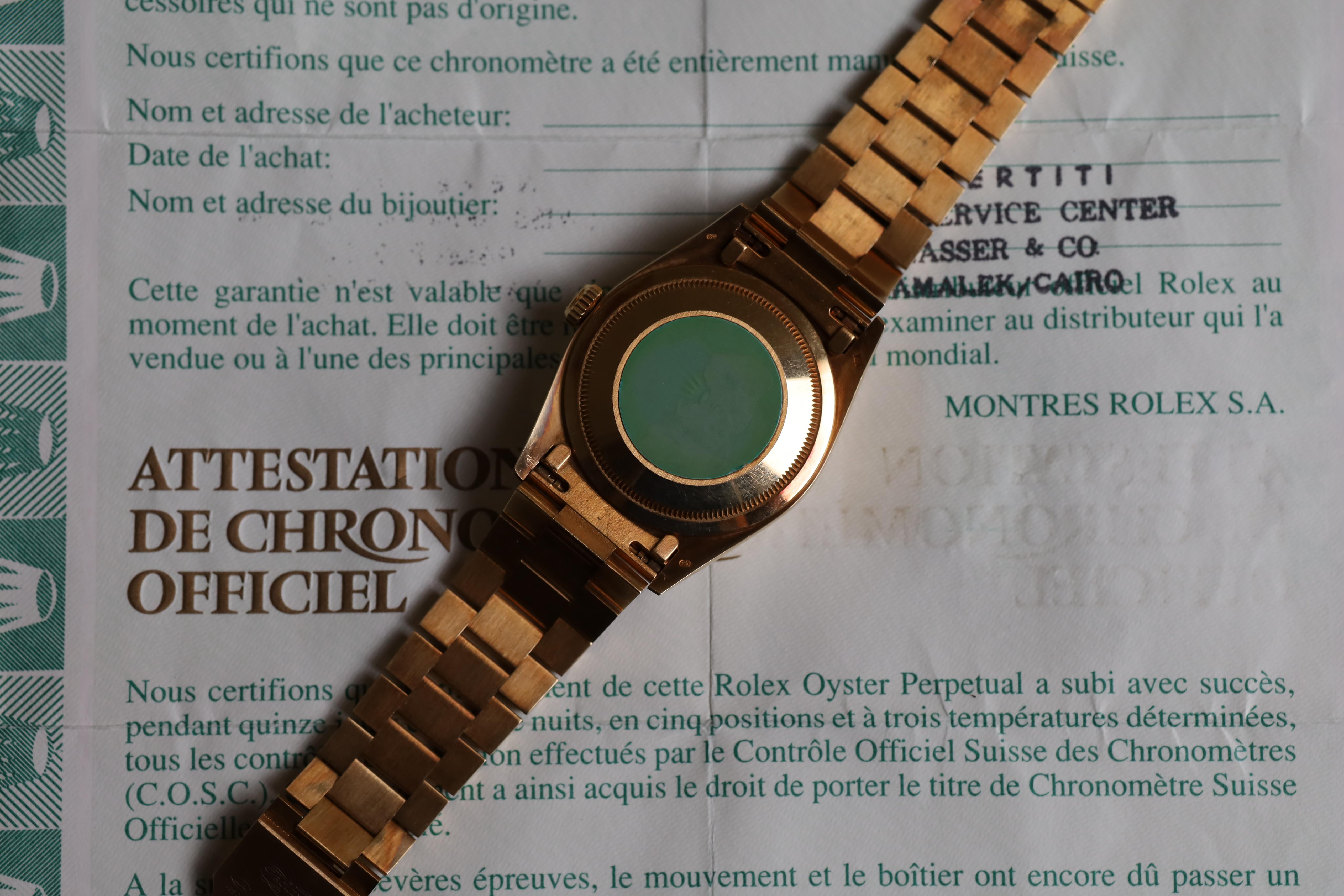 Rolex Day-Date Patina ''Pinball''