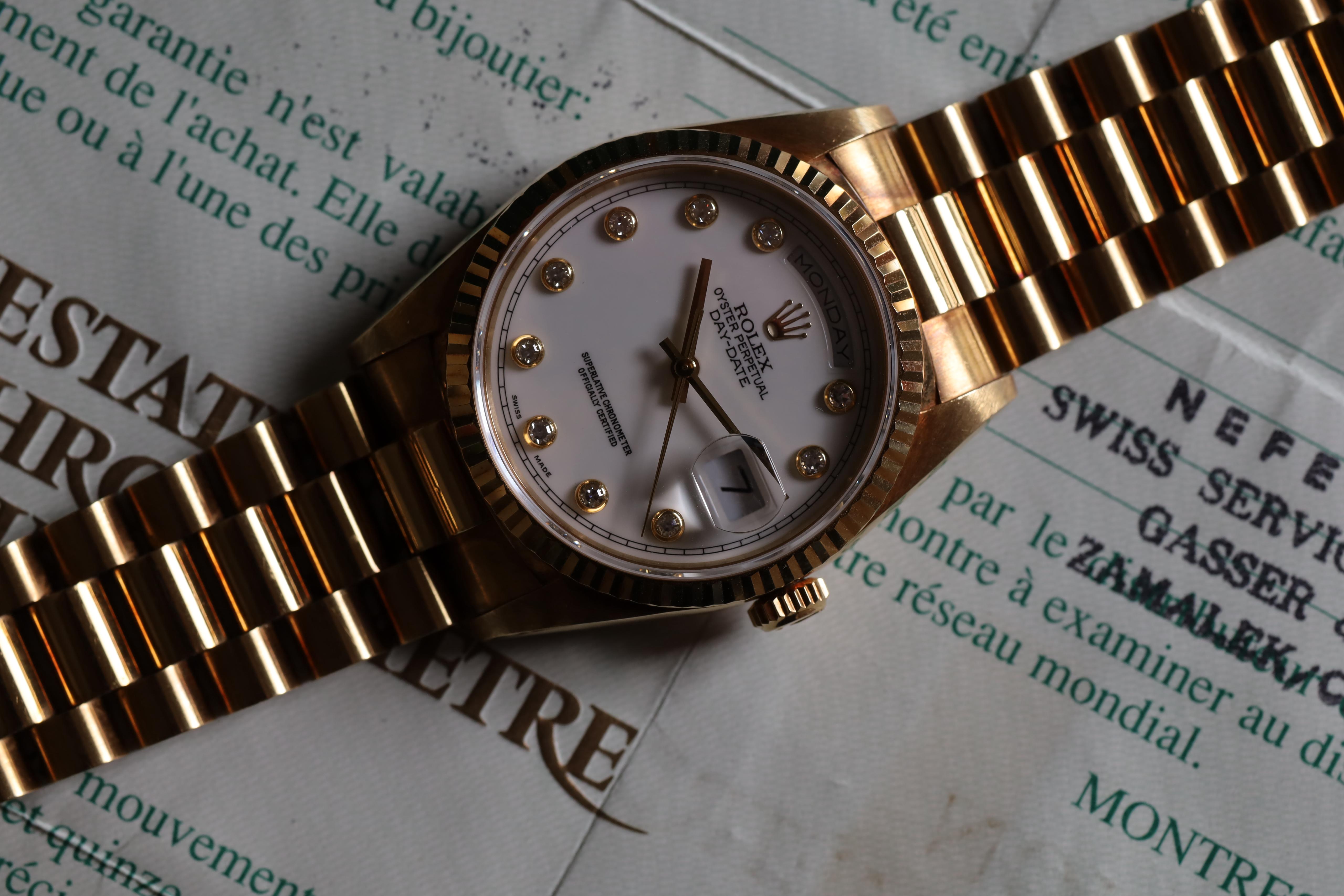 Rolex Day-Date Patina ''Pinball''