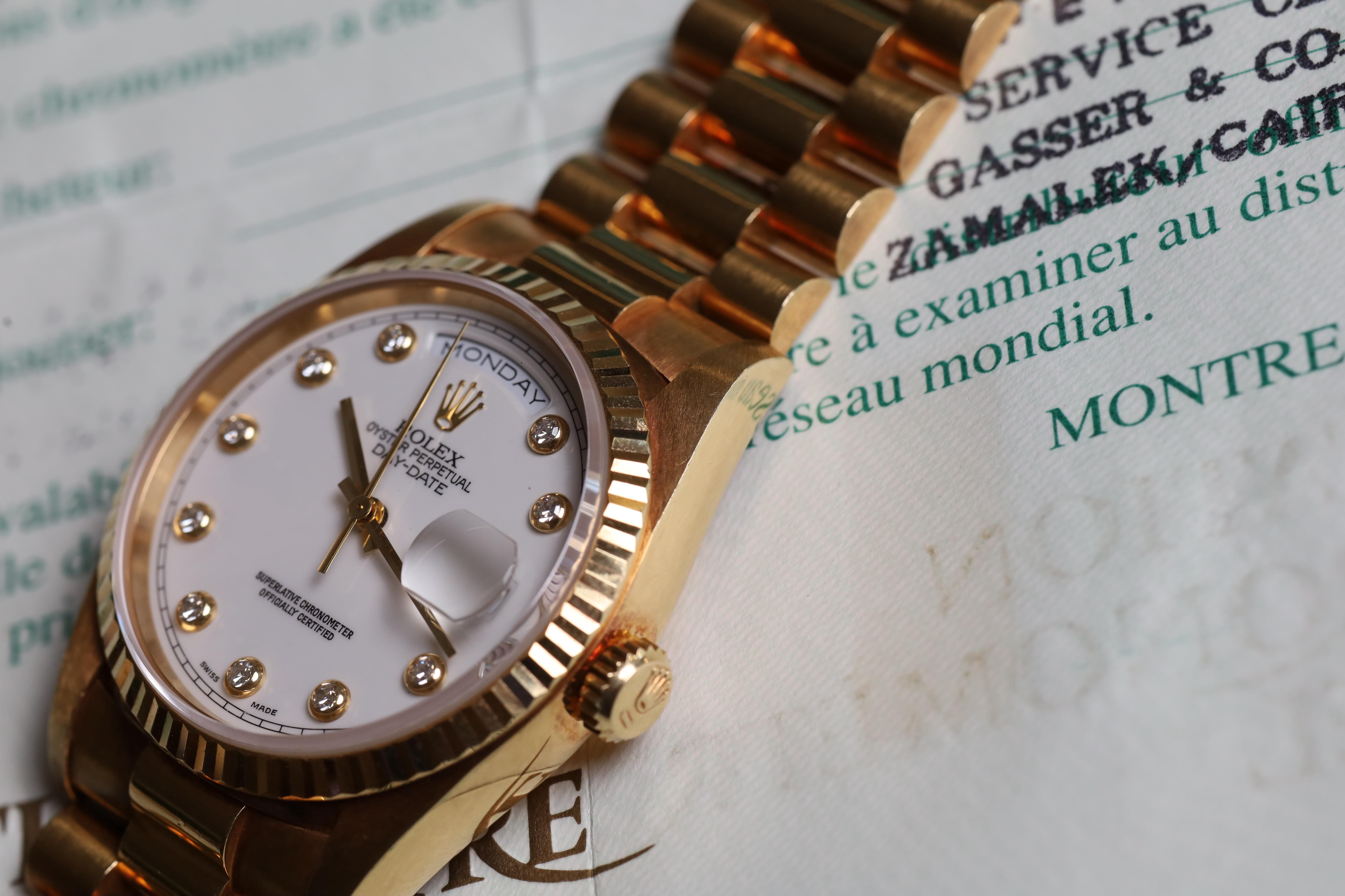 Rolex Day-Date Patina ''Pinball''