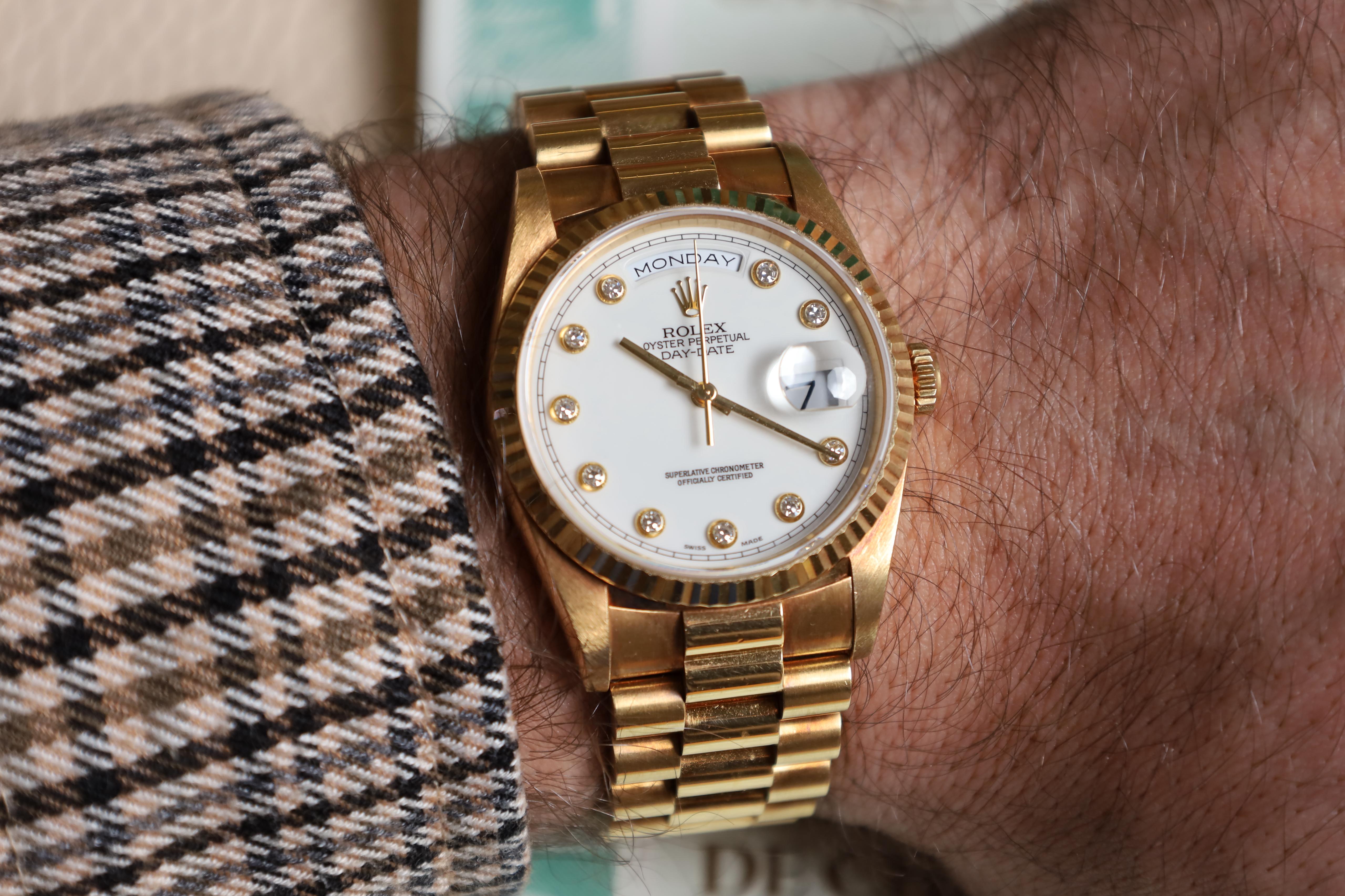 Rolex Day-Date Patina ''Pinball''