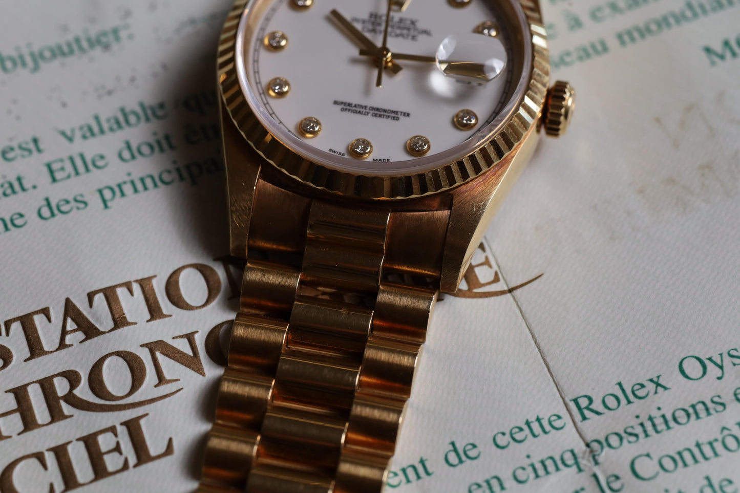 Rolex Day-Date Patina ''Pinball''