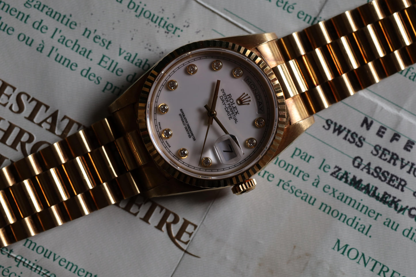 Rolex Day-Date Patina ''Pinball''