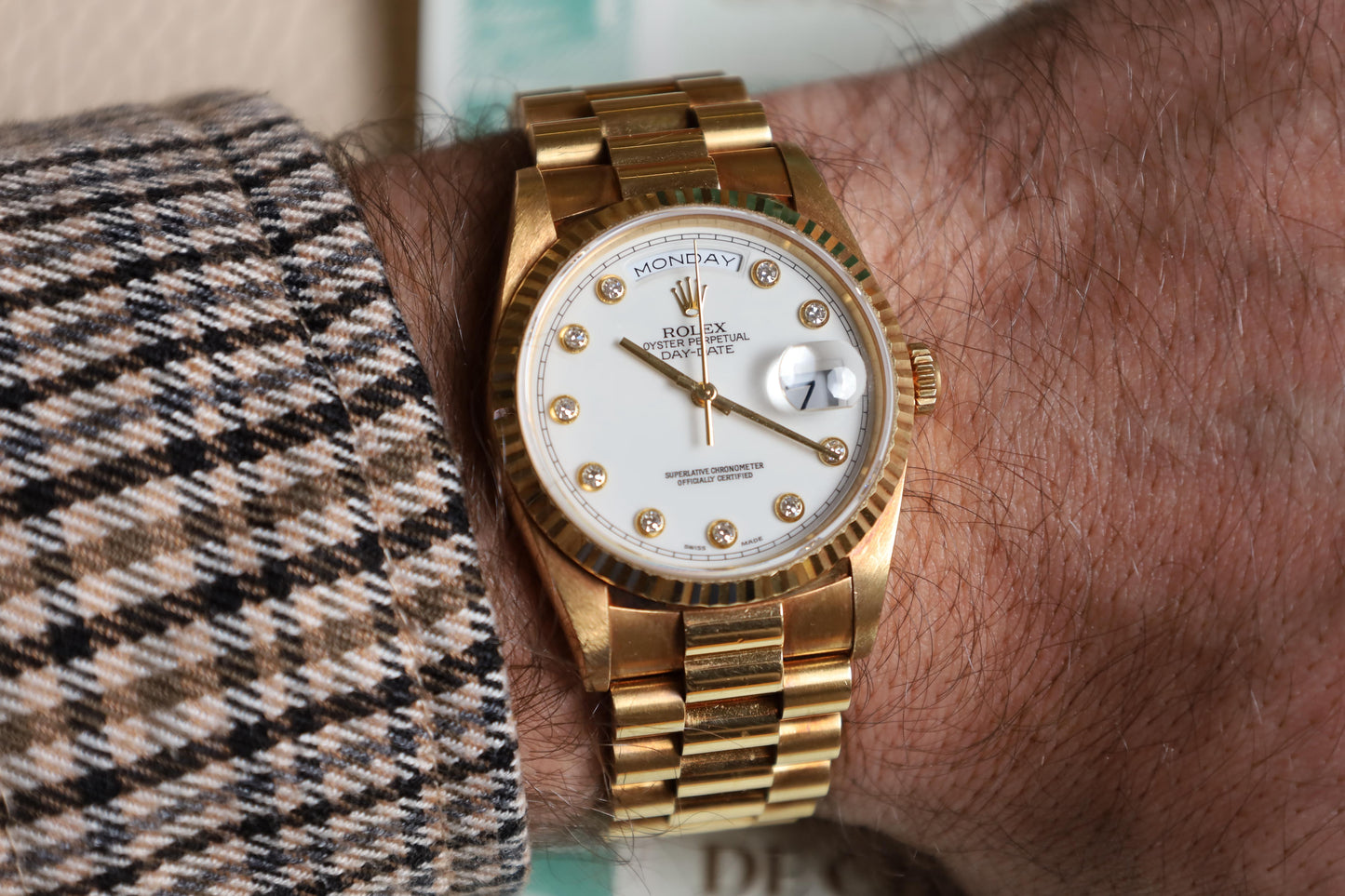 Rolex Day-Date Patina ''Pinball''